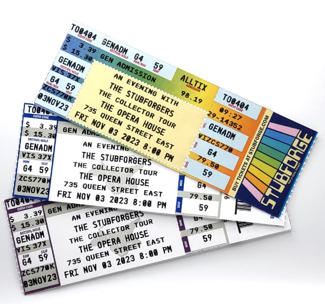 Ticket Forge FAQ's - Learn more about Stubforge.com